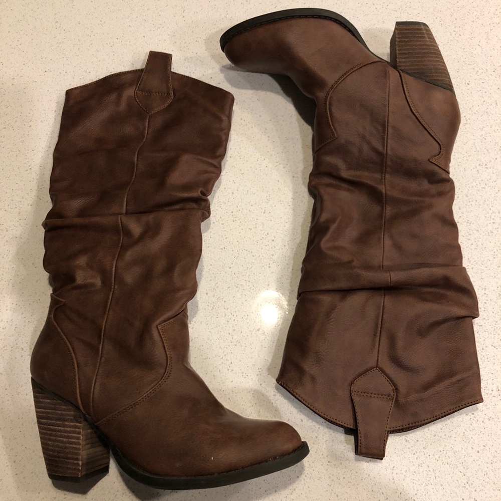 Tall Brown Boots